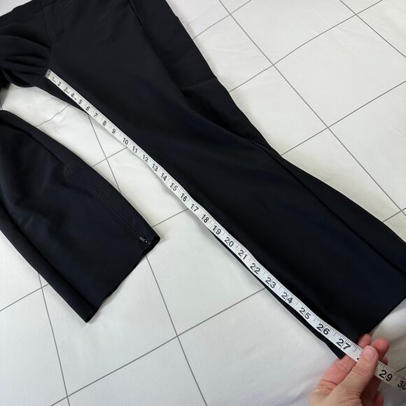 Athleta Pants Women 12 Black Stellar Trouser Modern Casual Active Sleek Athletic - Picture 10 of 12
